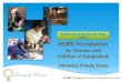 HOPE Foundation for Women and Children of Bangladesh Obstetric Fistula Team Featured program for May 2014