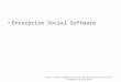 Enterprise Social Software 
