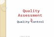M. Zaharna Clin. Chem. 2009 Quality Control Quality Assessment 2