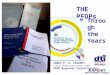 THE PEDPs AGNES P. R. LEGASPI Export Marketing Bureau (EMB) PEDP Regional Consultations ThroughtheYears