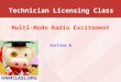 Technician Licensing Class Multi-Mode Radio Excitement Section 6