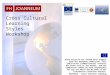 Workshop – Cross Cultural Learning Styles Cross Cultural Learning Styles Workshop These projects are funded with support from the European Commission