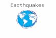 Earthquakes. What is an earthquake? Defined as movements of the ground that are caused by a sudden release of energy when rocks along a fault move. –Sudden