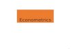 Econometrics 1. Lecture 1 Syllabus Introduction of Econometrics: Why we study econometrics? 2