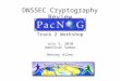 DNSSEC Cryptography Review Track 2 Workshop July 3, 2010 American Samoa Hervey Allen