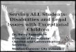 Serving ALL Students: Disabilities and Legal Issues with Exceptional Children Dr. Betsy Rosenbalm Director of Exceptional Children and Communication Services