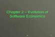23 1 Chapter 2 – Evolution of Software Economics