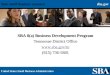 SBA 8(a) Business Development Program Tennessee District Office  (615) 736-5881