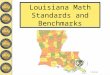 Louisiana Math Standards and Benchmarks V. Martinez