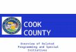 COOK COUNTY Economic Development Overview of Related Programming and Special Initiatives