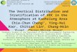 The Vertical Distribution and Stratification of VOC in the Atmosphere at Kaohsiung Area 2012 International Conference on Environmental Quality Concern,