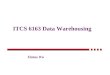 ITCS 6163 Data Warehousing Xintao Wu. History 60s C. Bachman GE network data model Late 60s IBM IMS hierarchical data model 70 E.Codd relational model