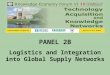 PANEL 2B Logistics and Integration into Global Supply Networks