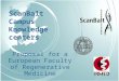 Proposal for a European Faculty of Regenerative Medicine ScanBalt Campus Knowledge centers