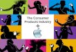 ` The Consumer Products Industry +. Executive Summary  Computer Hardware Industry  Computers & Media Are Converging  To thrive, companies must diversify