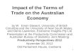1 Impact of the Terms of Trade on the Australian Economy by W. Erwin Diewert, University of British Columbia and the University of New South Wales, and