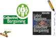 What is Collective Bargaining? Definition Collective bargaining is a type of negotiation used by employees to work with their employers. During a collective