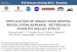 SPIE Remote Sensing 2013 - Dresdsen 1 APPLICATION OF MAIAC HIGH SPATIAL RESOLUTION AEROSOL RETRIEVALS OVER PO VALLEY (ITALY) Barbara Arvani (1),(*), R