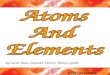 GCSE Core Chemistry Exam tip; A symbol represents 1 atom of an element. Key words; Atom, Compound, Electron, Element, Symbol