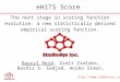 Http:// eHiTS Score Darryl Reid, Zsolt Zsoldos, Bashir S. Sadjad, Aniko Simon, The next stage in scoring function evolution: a new statistically