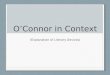 O’Connor in Context (Explanation of Literary Devices)