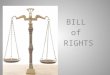 BILL of RIGHTS. Congress shall make no law respecting an establishment of religion, or prohibiting the free exercise thereof; or abridging the freedom