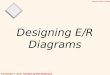 Christoph F. Eick: Designing E/R Diagrams 1 Designing E/R Diagrams Updated: January 25. 2005