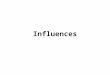 Influences Influences 1. Influences 2 What you will learn about in this topic: 1.Cultural influences 2.Health and well-being influences 3.Image influences