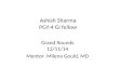 Ashish Sharma PGY-4 GI fellow Grand Rounds 12/11/14 Mentor- Milena Gould, MD