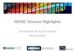 NERSC Science Highlights A selection of recent results March 2012