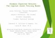 Biomass Expected Returns: The Capital Asset Pricing Model Larry Sullivan, Project Management Consultant Adjunct Professor, The Citadel Economic Geography