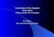 Committee of the Regions draft report Clean power for transport Ille Allsaar AEC and AEM Brussels Office