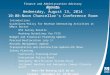 Agenda Wednesday, August 13, 2014 10:00-Noon Chancellor’s Conference Room Introductions Guidelines/Policy for Revenue Generating Activities at UMass Boston