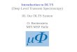 Introduction to DLTS (Deep Level Transient Spectroscopy) III. Our DLTS System O. Breitenstein MPI MSP Halle
