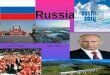 Russia Moscow’s Red Square Taiga in Siberia. Map of Russia