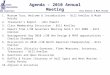 Class Association SNE District Agenda – 2010 Annual Meeting 1.Museum Tour, Welcome & Introductions - Bill Kneller & Mark Rotsky 2.Treasurer’s Report -