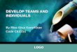 LOGO DEVELOP TEAMS AND INDIVIDUALS By Miss Alisa KaewKhao Code C62251