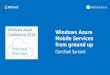 Windows Azure Conference 2014 Windows Azure Mobile Services from ground up
