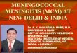 MENINGOCOCCAL MENINGITIS (MCM) AT NEW DELHI & INDIA Dr. A. K. AVASARALA MBBS, M.D. PROFESSOR & HEAD DEPT OF COMMUNITY MEDICINE & EPIDEMIOLOGY PRATHIMA