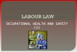 OCCUPATIONAL HEALTH AND SAFETY (1). 1 Explain the application of the Occupational safety and Health Act 1994 (C2) 2 Discuss the provisions and protection