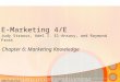 ©2006 Prentice Hall6-1 E-Marketing 4/E Judy Strauss, Adel I. El-Ansary, and Raymond Frost Chapter 6: Marketing Knowledge