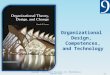 9-1 Organizational Design, Competences, and Technology Copyright © 2013 Pearson Education, Inc. Publishing as Prentice Hall