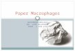 GASTROENTEROLOGY DR. JLER MALHERBE PROF. J VAN ZYL Paper Macrophages