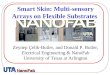 NanoFab Smart Skin: Multi-sensory Arrays on Flexible Substrates Zeynep Çelik-Butler, and Donald P. Butler, Electrical Engineering & NanoFab University