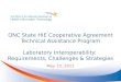 ONC State HIE Cooperative Agreement Technical Assistance Program Laboratory Interoperability: Requirements, Challenges & Strategies May 13, 2011