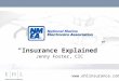 Www.ehlinsurance.com "Insurance Explained” Jenny Foster, CIC
