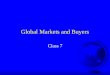 Global Markets and Buyers Class 7. Trends in Global Business Internationalization of U.S. Markets Internationalization of U.S. Business Growth of Regional