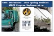 Baltimore City Department of Public Works CWEA Stormwater 2015 Spring Seminar: NPDES Program Implementation