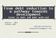 From debt reduction to a pathway towards development Cases in debt and debt work-out RomaTre - HDFS January 2015 Massimo Pallottino maxpallottino@gmail.com