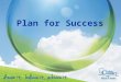 Plan for Success. A Business vs A Bigger You It takes 3 roles to build a business 1.Technician / Tradesman(woman) Understands how to do the work the business